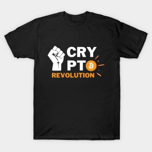 CRYPTO REVOLUTION - BITCOIN T-Shirt